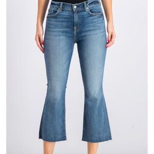 7ForAllMankind Slim Kick Crop
